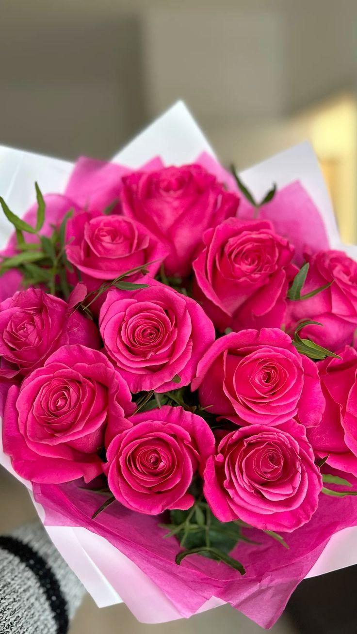 Professional floral arrangement in modern corporate setting